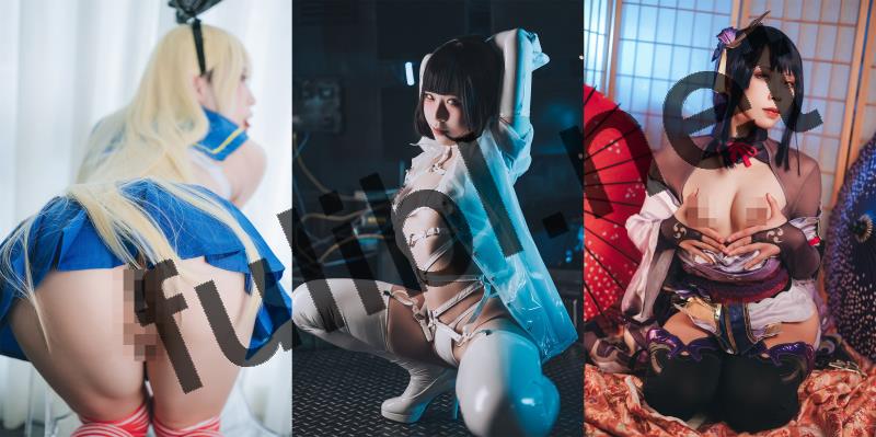 高质量白虎coser@浵卡Tokar 写真作品14套合集[600P+6V/9.99G]