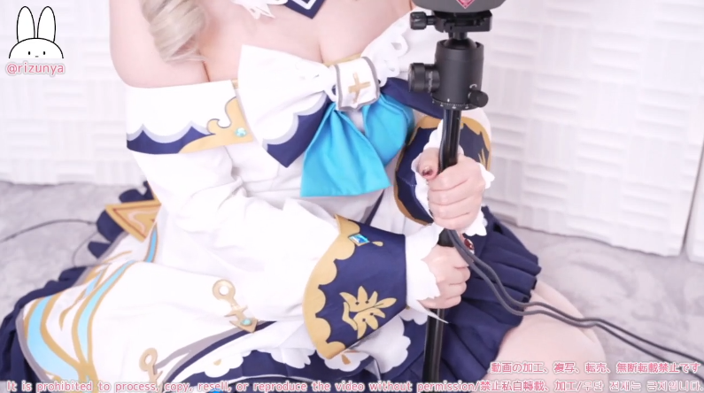 Nico会员限定 rizunya 芭芭拉的cosplay舔耳朵 2.87GB【网盘下载】插图