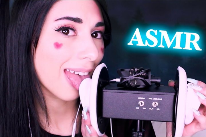 [LunaRexx ASMR]吃耳舔耳和放松的嘴巴声音