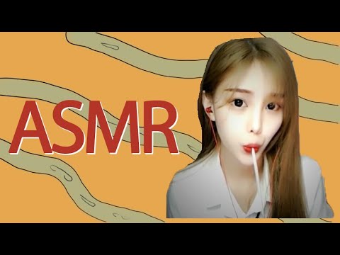 [尤优baby ASMR]口腔音，喘息声，舔耳