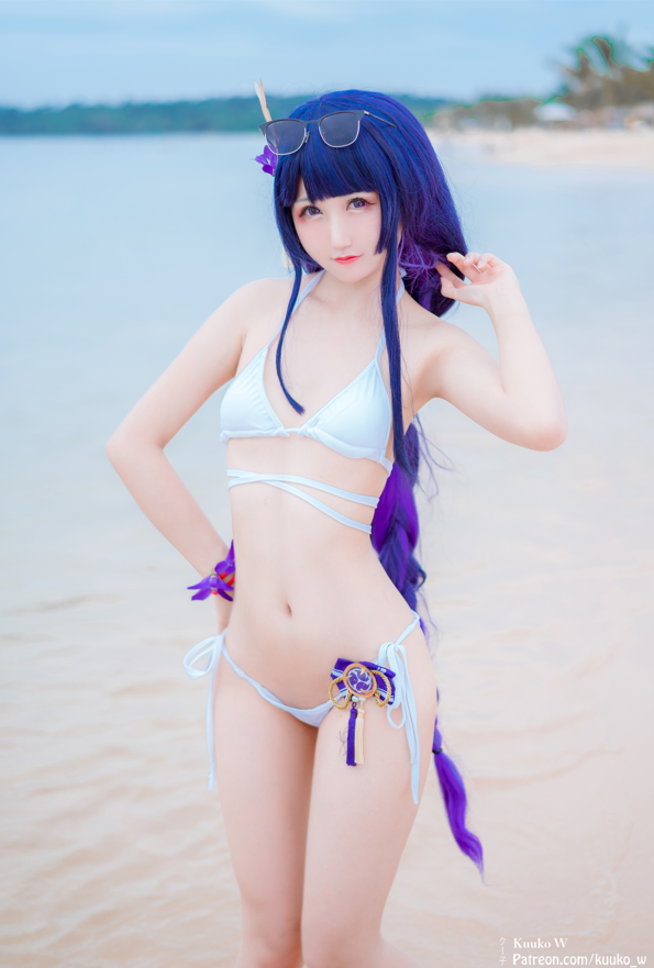 Kuuko W - NO.182 Raiden Swimsuit 【15P123M】